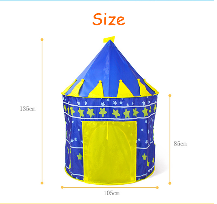Portable kids play tent children outdoor ocean ball pool folding kobe toys castle