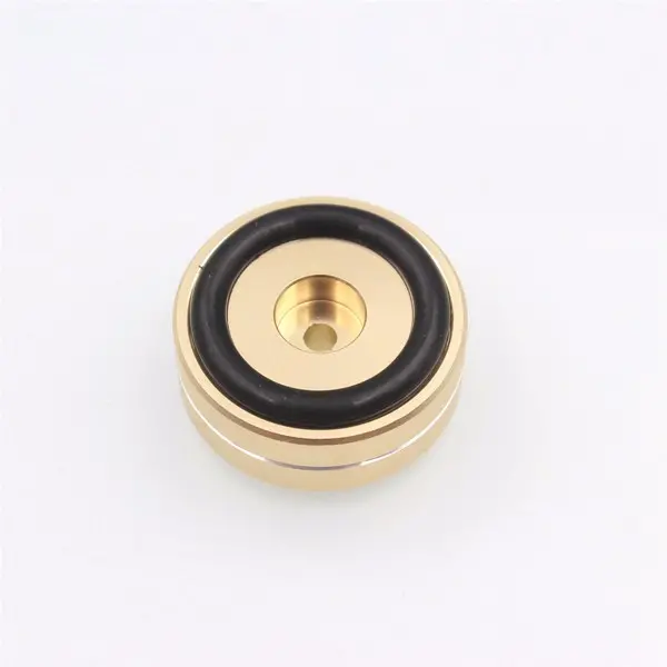 4pcs 40x15mm Isolation Speaker Stand Base Turntable Golden Feet Pad 4pcs 40x15mm Isolation Speaker Stand Base Turntable Golden Feet Pad