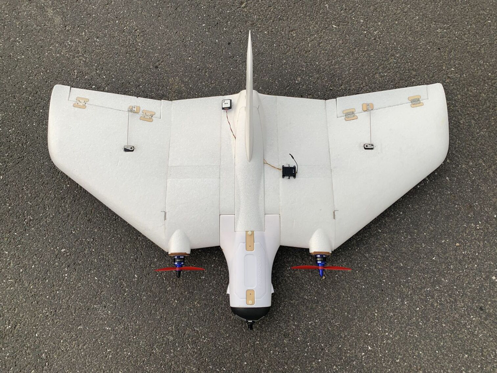 Finwinghobby F44 F33 1120mm 840mm Wingspan Portable Mapping Surveying FPV Transformer Wing FPV RC Airplane Kit