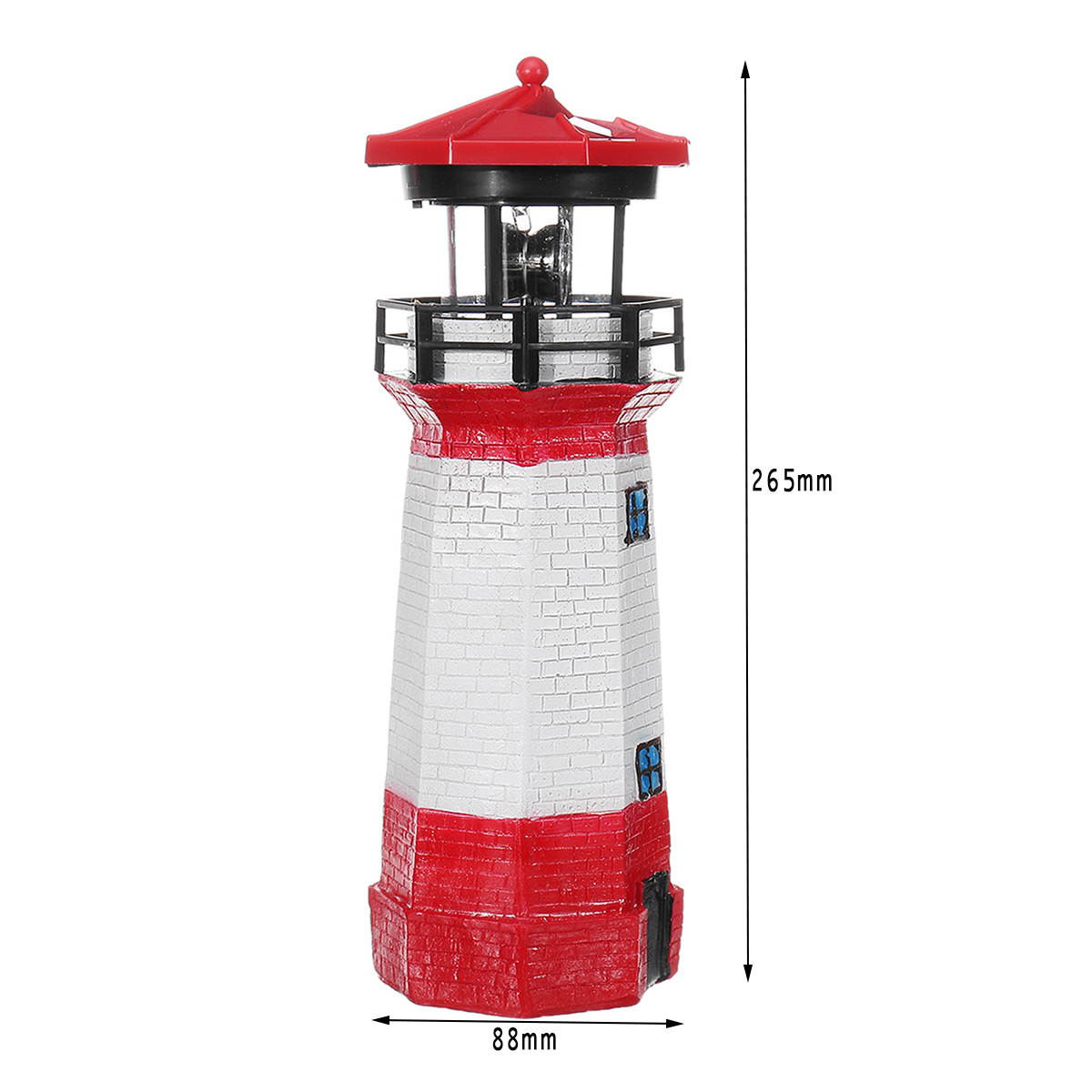 Phare Jardin en Bois Petit et Grande Egalement aussi avec Lampe Solaire