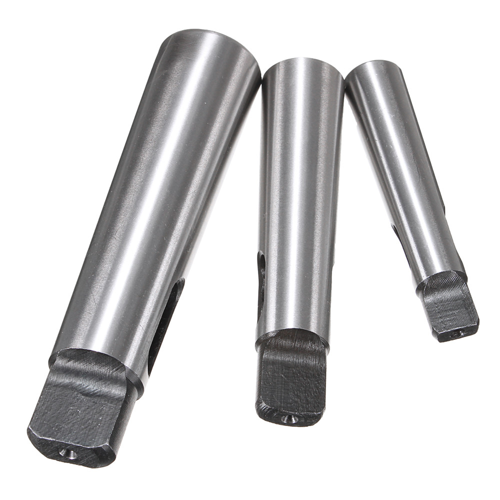 3pcs Drill Chuck Sleeve MT1-MT2 MT-2-MT3 MT3-MT4 Morse Taper Adapter