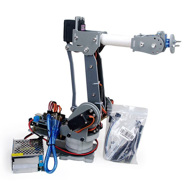 Diy 6dof Robot Kolu 4 Eksen Doner Arduino Icin Mekanik Robotik Kol Vordeo Yazilim Hizmetleri Biz Bu Isi Biliyoruz