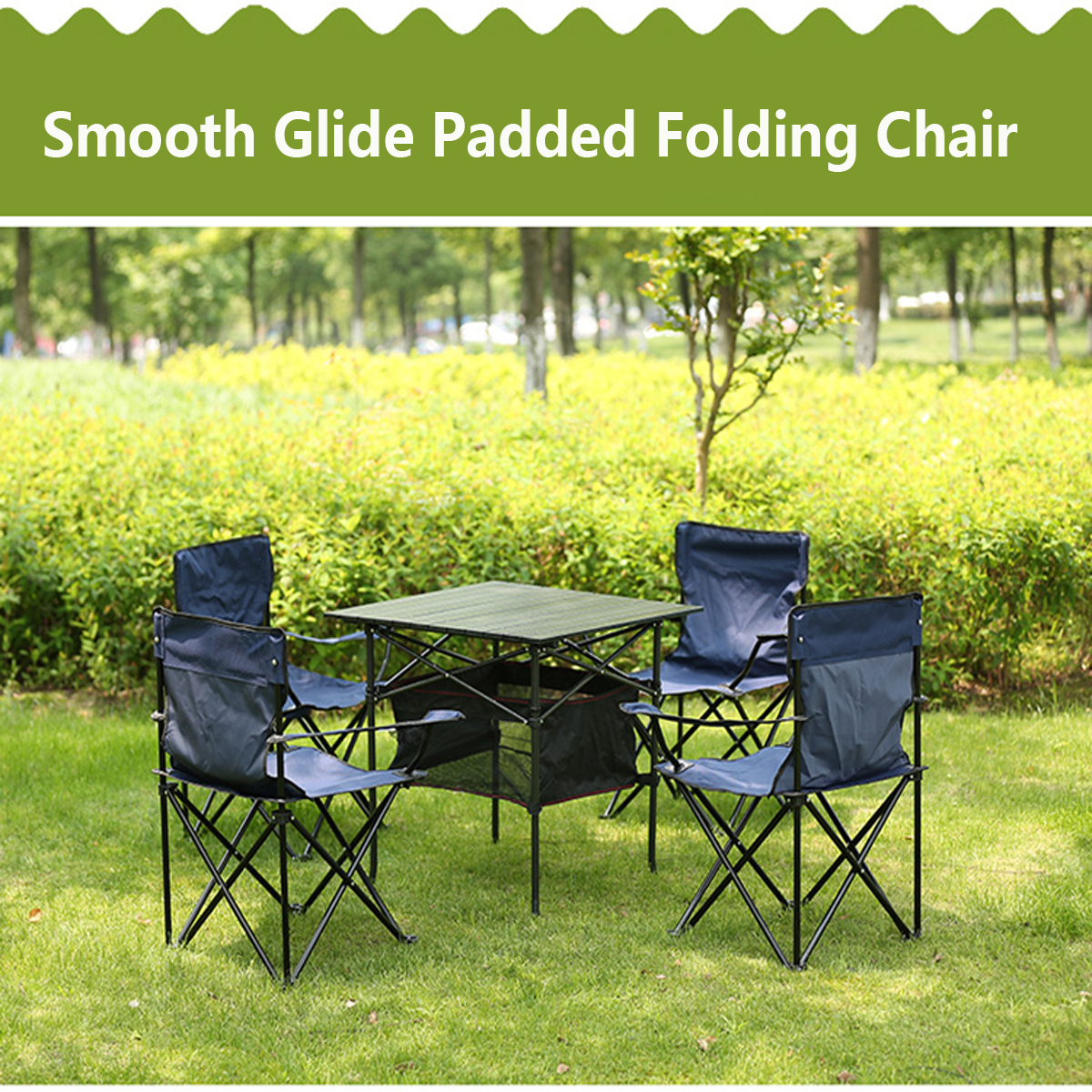 50x50x80cm Folding Camping Fishing Chair Seat Portable Beach Garden Outdoor Furniture Seat