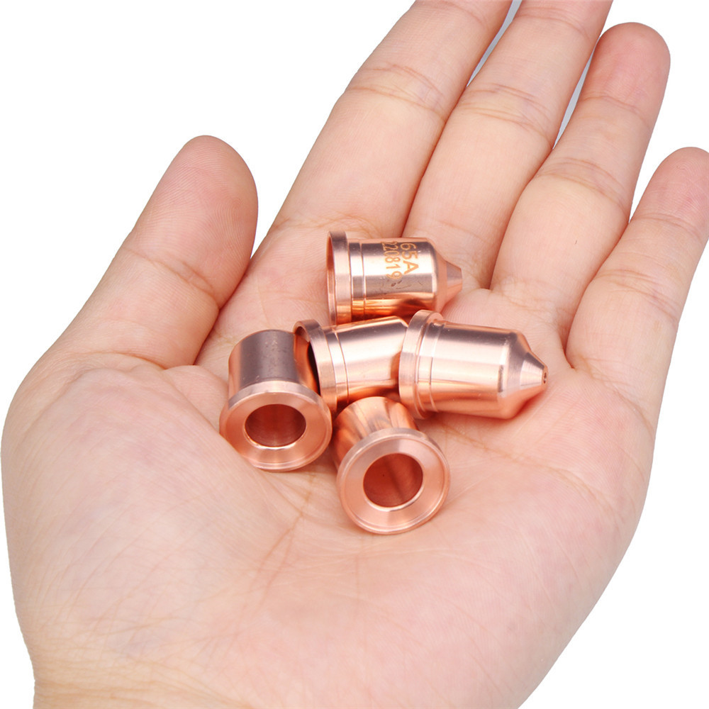 5pcs 220819 65A Electrode Tip mondstuk Cutting Plasma Cutter Accessories for HRT/MRT