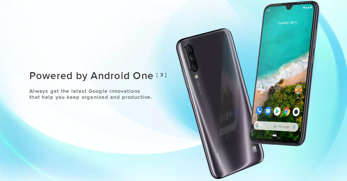 Xiaomi Mi A3 Global Version 6.088 inch AMOLED 48MP Triple Rear Camera 4GB 64GB Snapdragon 665 Octa core 4G Smartphone