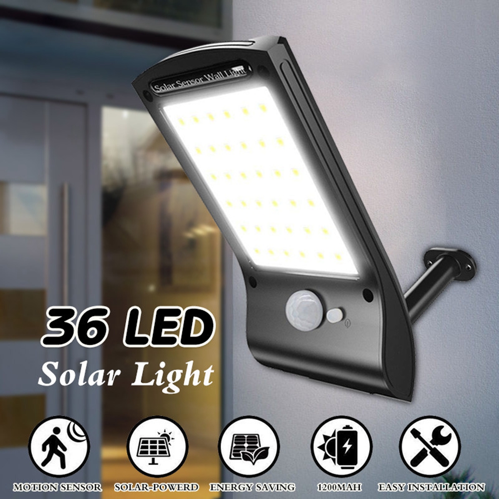 External Outdoor Garden Motion Sensor Weatherproof Wall Spot Light Lamp Mount