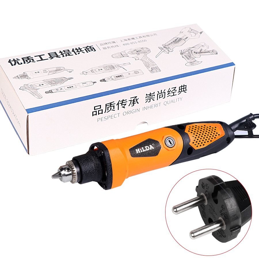 HILDA 230V 450W Variable Speed Electric Drill Electric Grinder Rotary Tool for Drilling Grinding