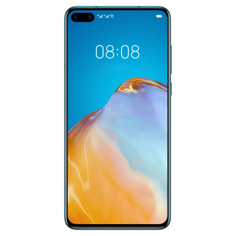 HUAWEI P40 CN Versión 6.1 pulgadas 50MP Triple Trasera Cámara 6GB 128GB WiFi 6 NFC Kirin 990 5G Octa Core Smartphone