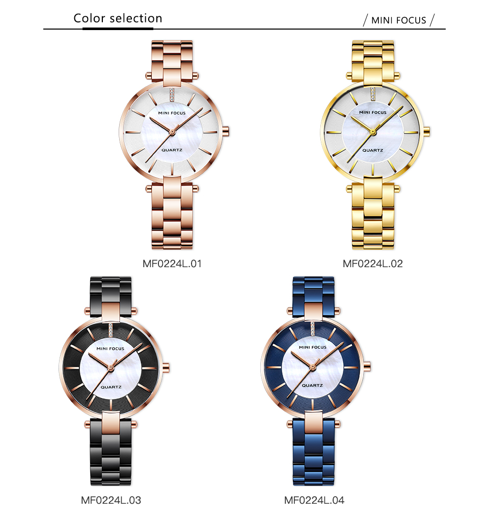 Mini Focus Mf0224l Zarif Elbise Analog Saat Metal Kayis Moda Kadin Izle Kuvars Izle Vordeo