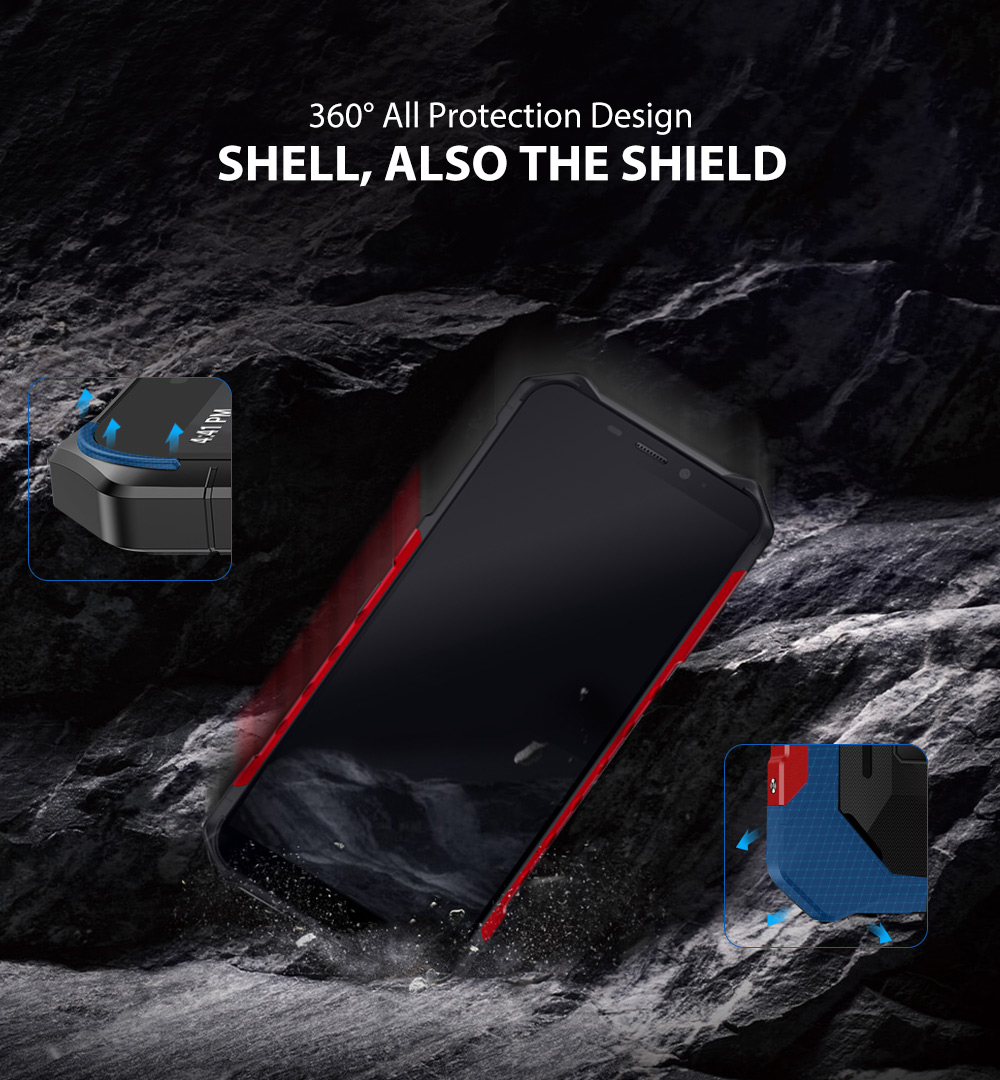 Ulefone ARMOR 3X,IP68 IP69K Waterproof,MT6580 Quad core,2GB RAM 32GB ROM,5000mAh Battery