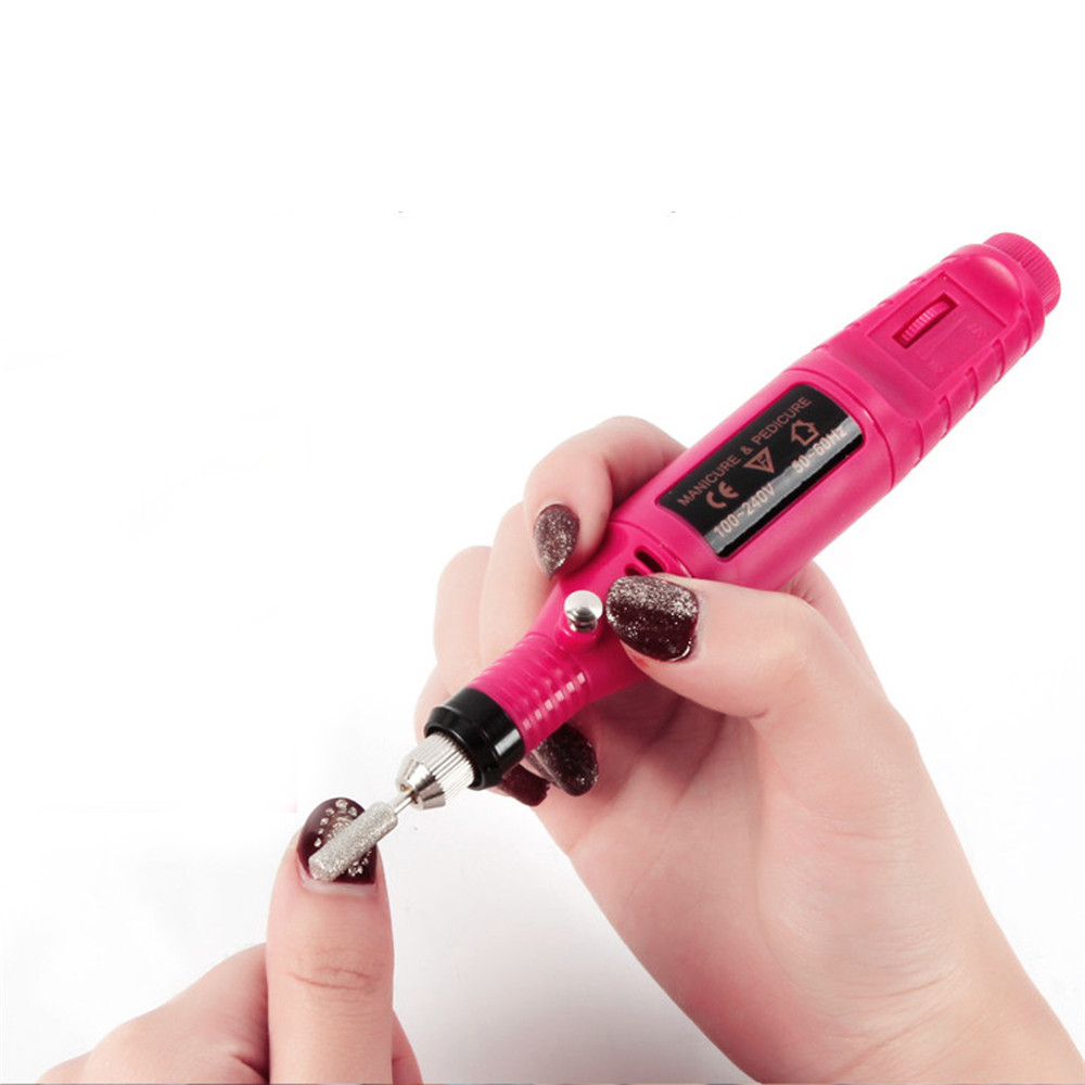 Diamond nail drill bits