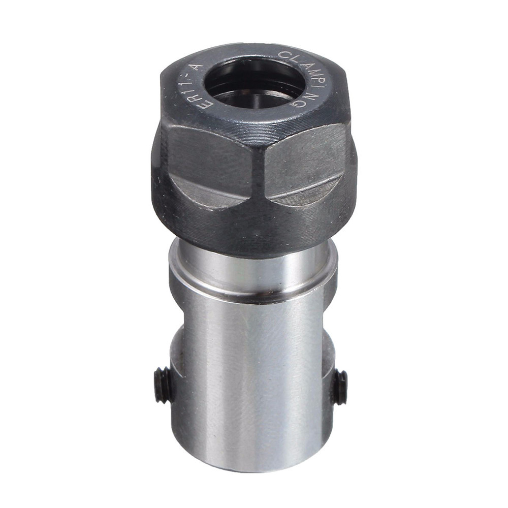 15pcs ER11 1-7mm Spring Chuck Collet with ER11A 5mm Extension Rod Holder for CNC Milling Lathe Tool