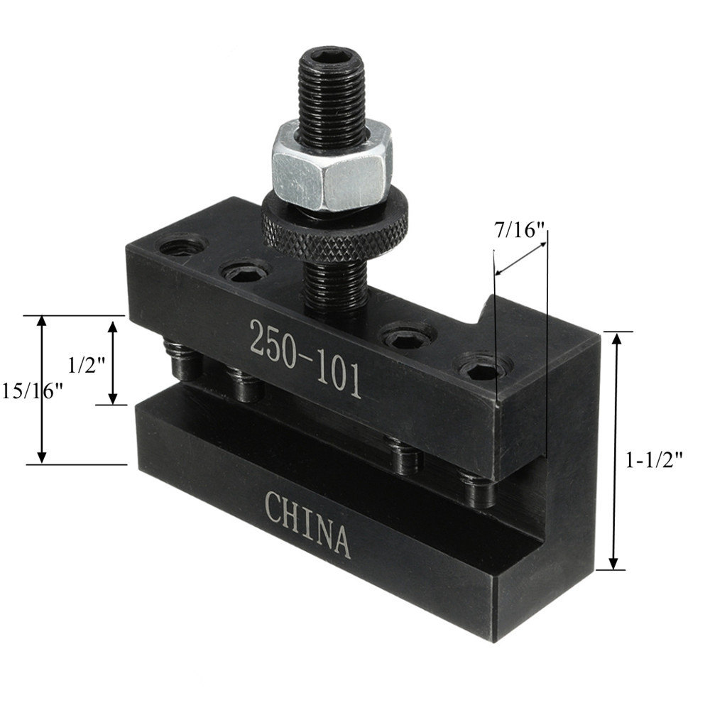 Quick Change Turning and Facing Holder 250-101 for Lathe Tool Post Holder