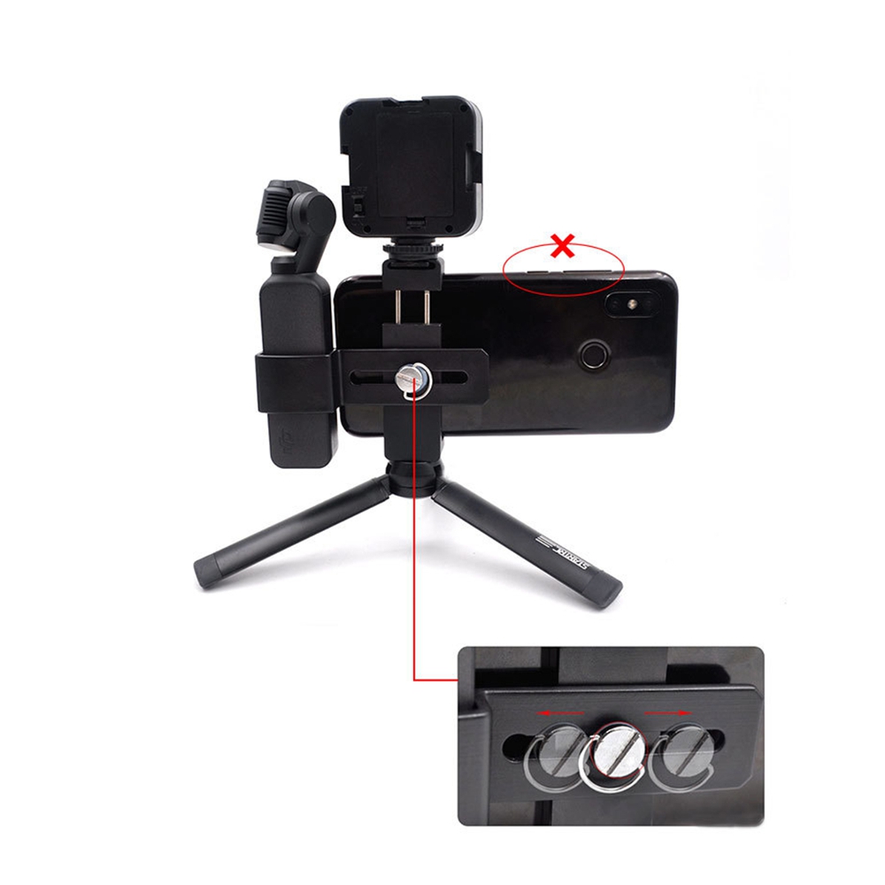OSMO Pocket,osmo flash light,osmo pocket tripod,osmo expansion mount,osmo pocket accessories
