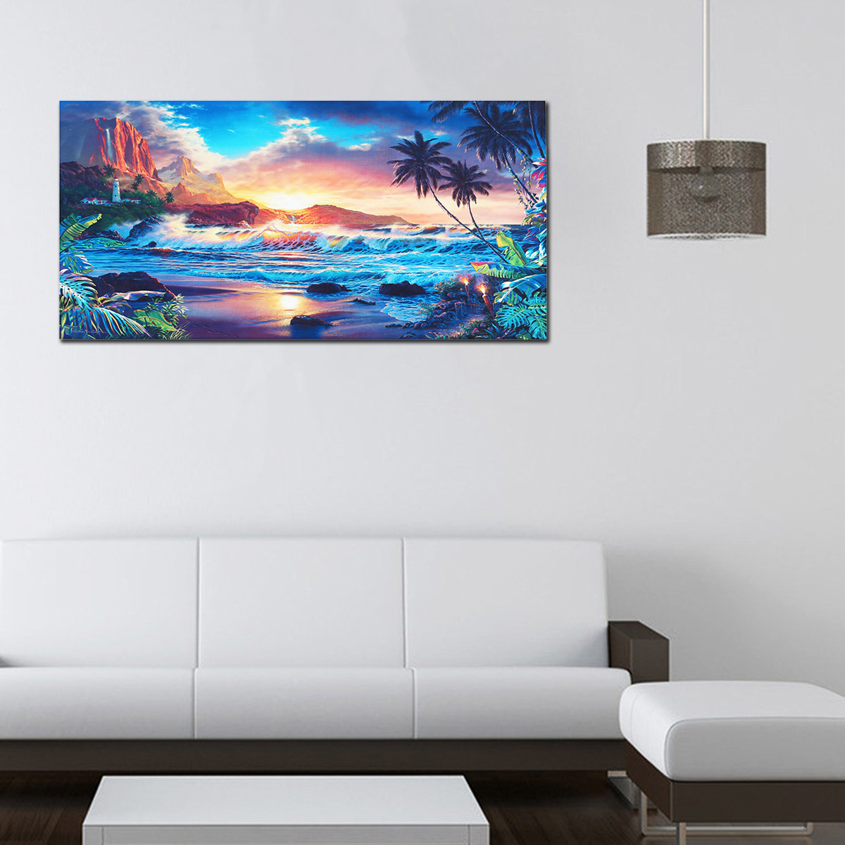 Get Wallpaper Sunset Beach Australia Paisaje Unico De Lona Pared Arte Foto For Free