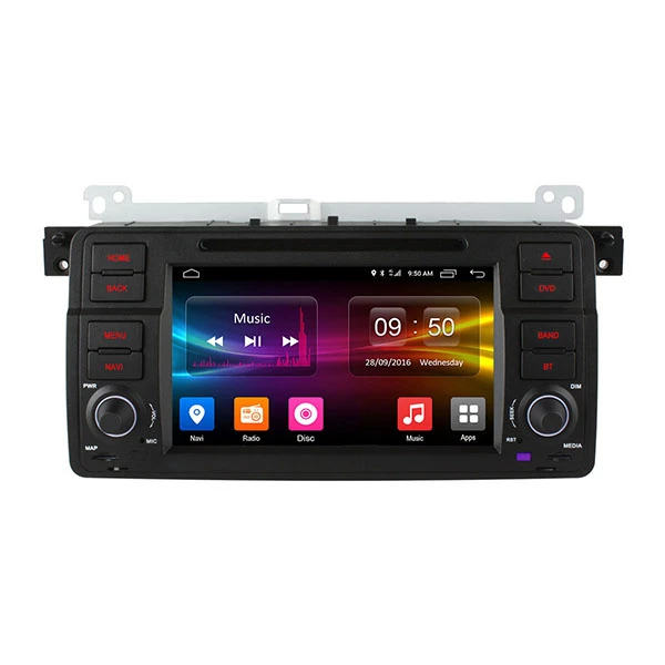 Ownice C500 OL-7956F HD 7 Polegadas 4G Wifi Carro DVD Player Android 6.0 Quad Core GPS Para BMW E46 M3