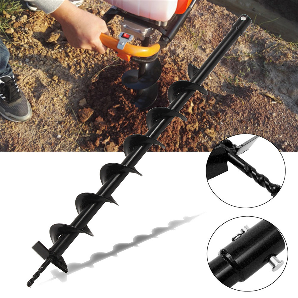 800mm x 80mm Auger Drill Bit Hole Digger for Earth Auger