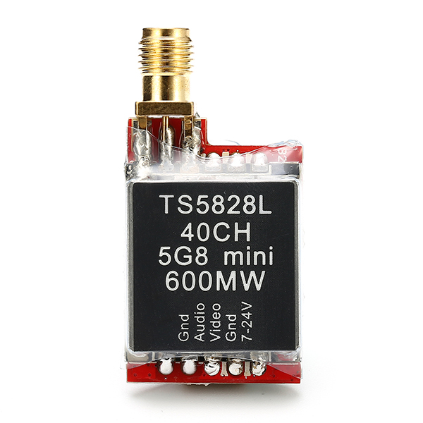 Eachine TS5828L Mikro 5.8G 600 mW 40CH Mini FPV Verici VTX Dijital Ekran ile RC Drone