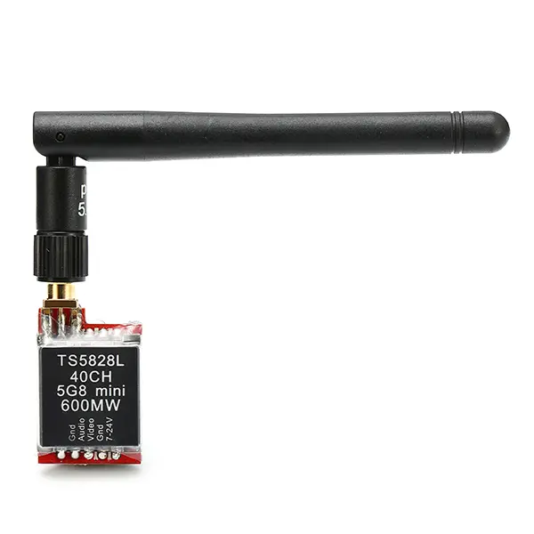Eachine TS5828L Mikro 5.8G 600 mW 40CH Mini FPV Verici VTX Dijital Ekran ile RC Drone