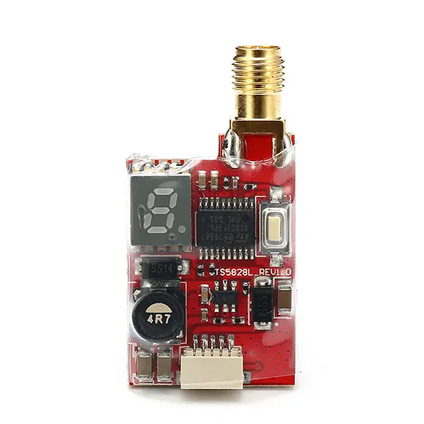 Eachine TS5828L Mikro 5.8G 600 mW 40CH Mini FPV Verici VTX Dijital Ekran ile RC Drone