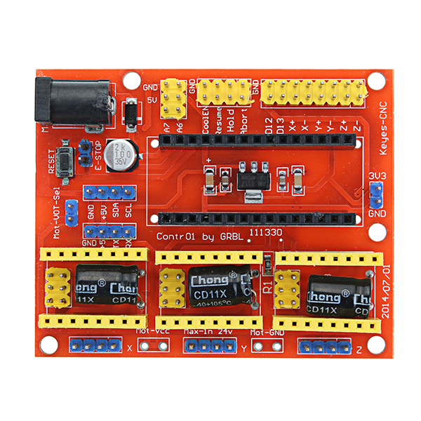 Схема подключения cnc shield v4