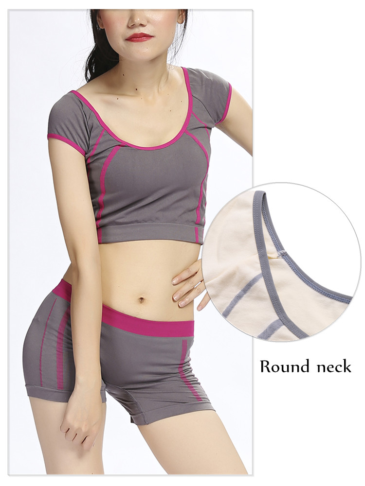 Women Elastic Sportswear Yoga Sets Women Elastic Sportswear Yoga Sets