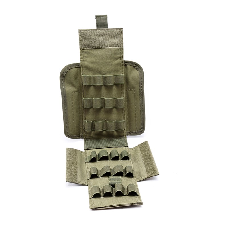 12G Hunting Waterproof Anti-corrosion Shells Package CS  Portable 25-Hole Bullet Bags 