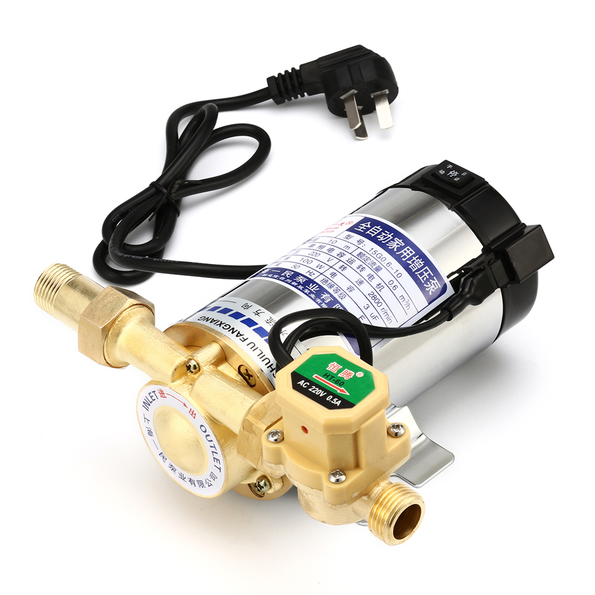 100w / 150w waterdruk booster pomp douche huis elektrische automatische