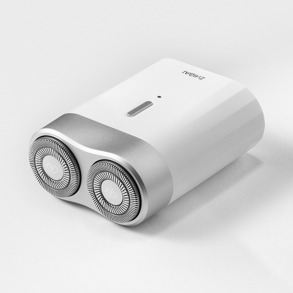 ZHIBAI SL201 Mini afeitadora eléctrica portátil lavable USB inalámbrico recargable Impermeable afeitadora eléctrica Navaja para hombres regalo de Xiaomi Youpin
