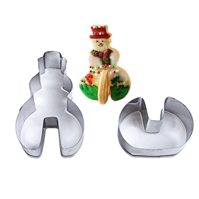 Honana 8PCS 3D формочки для выпечки рождественского печенья