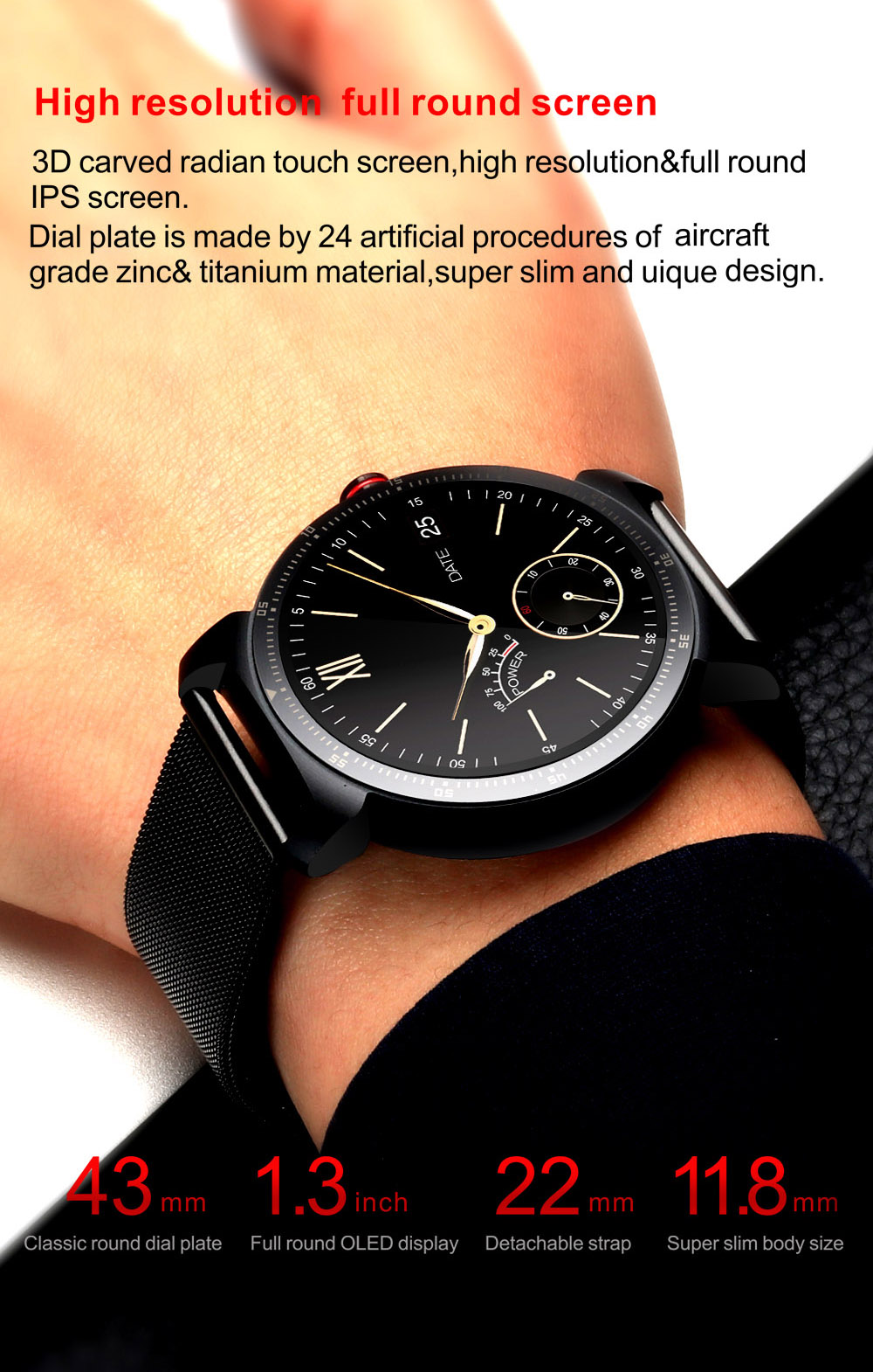 Bakeey K88H Plus Narrow Bezel Full شاشة قلب معدل رسالة Multi-sport التحكم عن بعد الة تصوير ذكي Watch