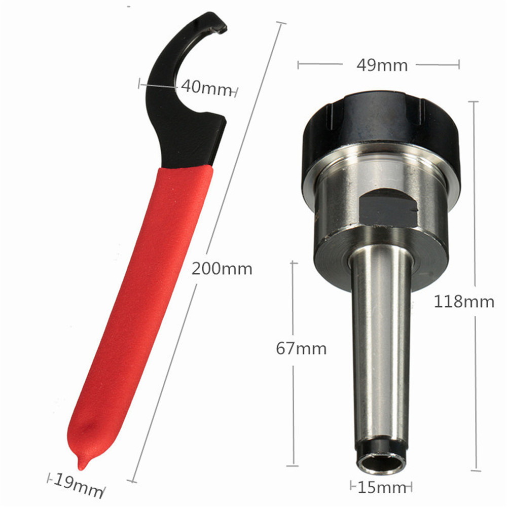 ER32 MT2 M10 Milling Collet Chuck Holder Fixed CNC Millling Tool Holder