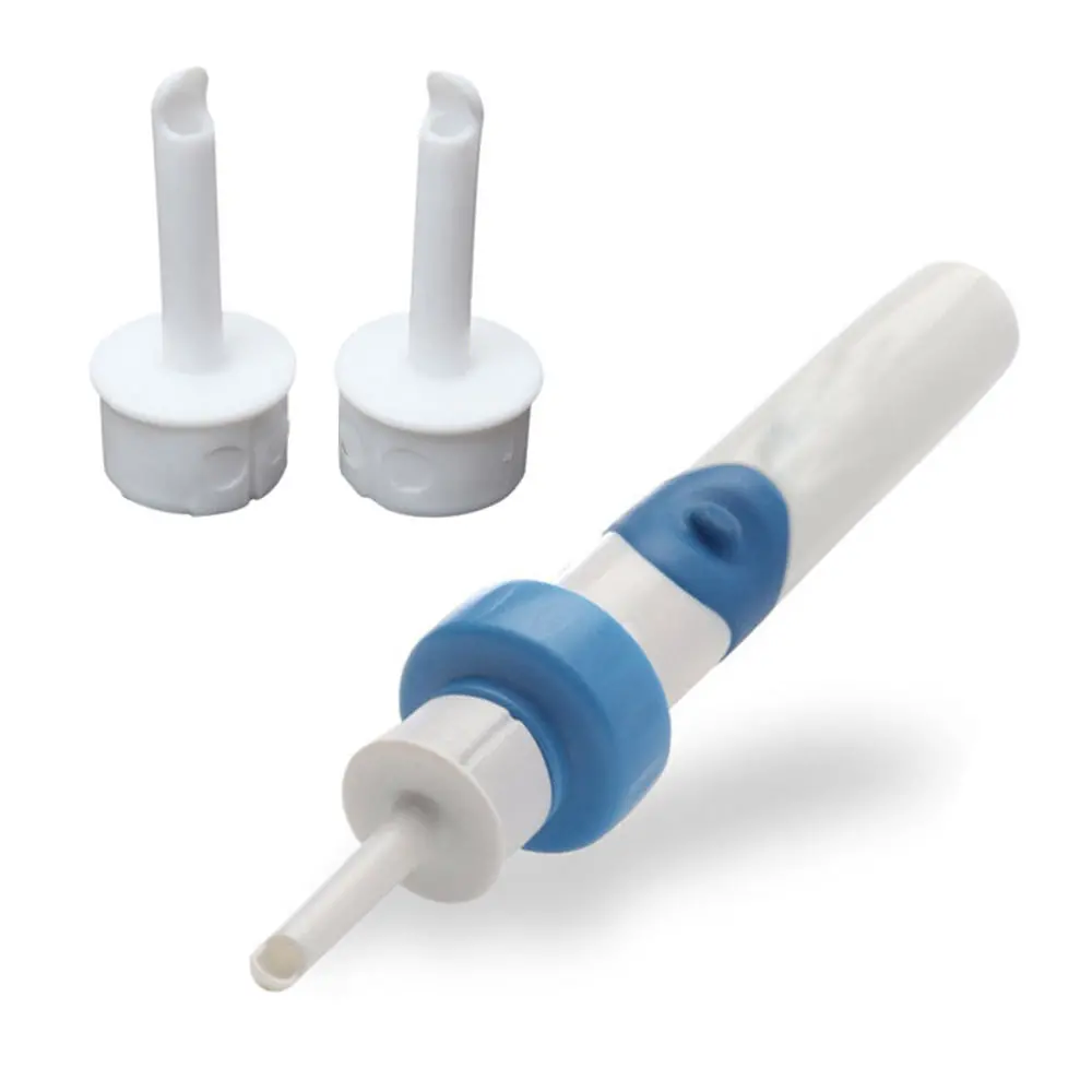 Electric Vacuum Ear Cleaner Ear Wax Safe Vibration Remover Removal Cleaning Pain Cordless Airbic Safety for Children