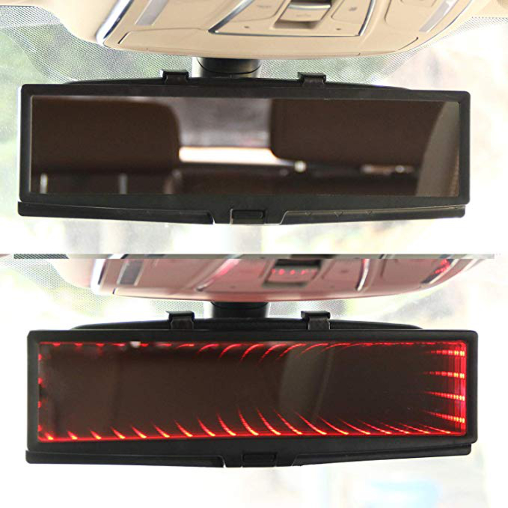 3d araba led iç anti-glare dikiz aynası hd geniş açı ...