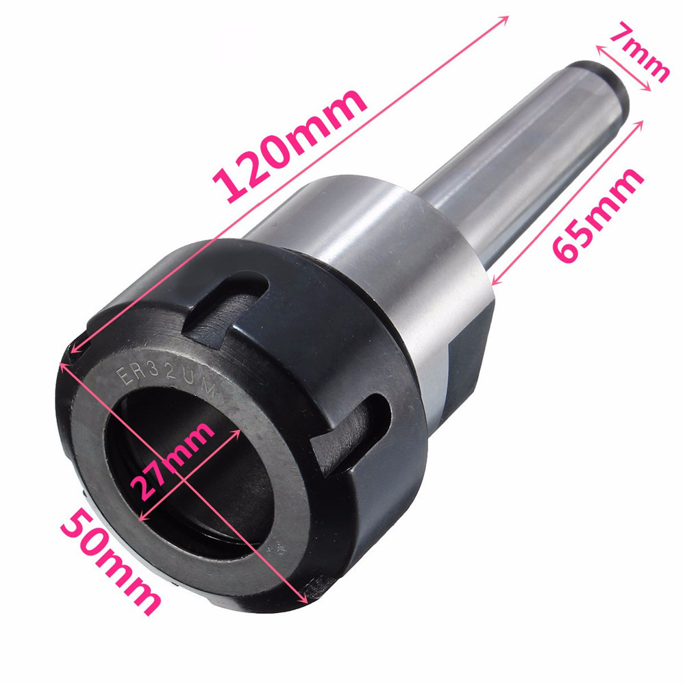MT2 ER32 Collet Chuck Morse Taper Tool Holder Milling Chuck Holder