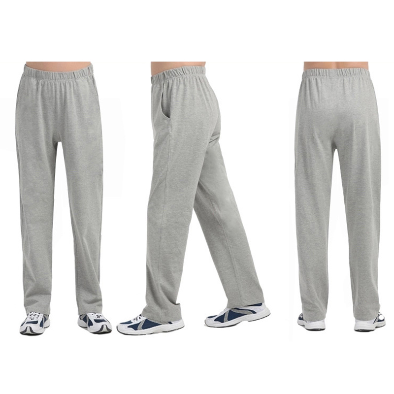 Herren Sommer Breathable Cotton Casual Homedress Hosen Große Größe Solid Color High Rise Sweatpants Herren Sommer Breathable Cotton Casual Homedress Hosen Große Größe Solid Color High Rise Sweatpants