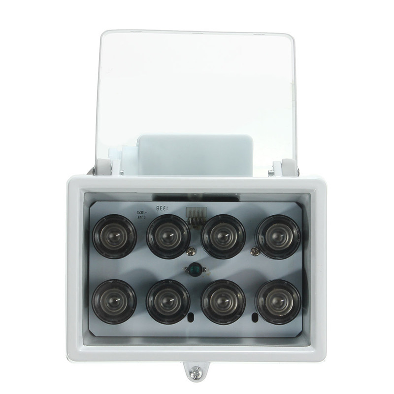 Lumière Infrarouge Caméra Ir Pour De Illuminateur Lampe 8 Sécurité 12v Nocturne Led Vision SqUzMpV