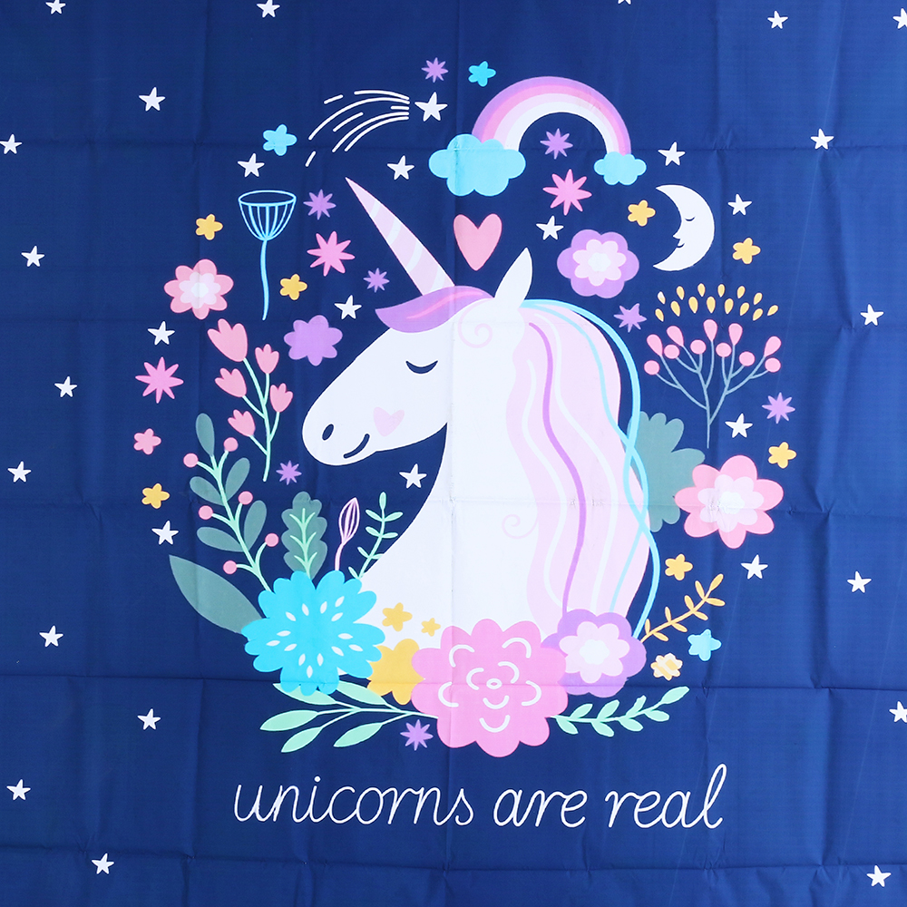 5x7ft Kartun Pola Unicorn Apakah Real Fotografi Backdrop Studio Prop Latar Belakang