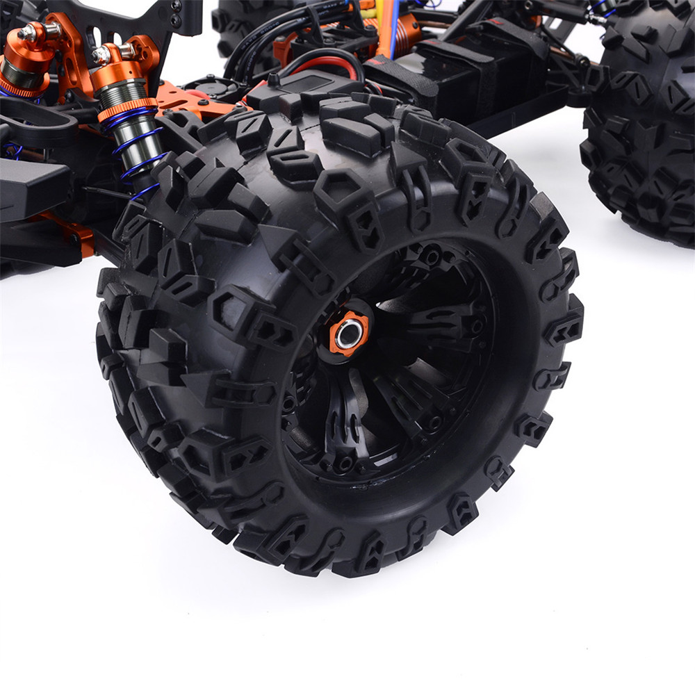 ZD แข่ง MT8 Pirates3 1/8 2.4G 4WD 90 กม / ชมไฟฟ้า Brushless รถ RC โลหะ Chassis รุ่น RTR