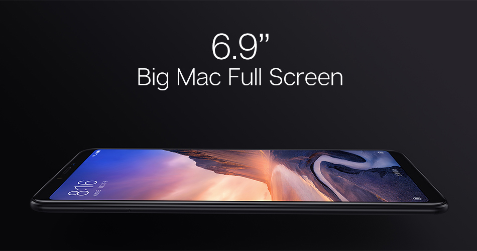 Xiaomi Mi Max 3 6.9 inch Big Display 4GB RAM 64GB ROM Snapdragon 636 4G Smartphone