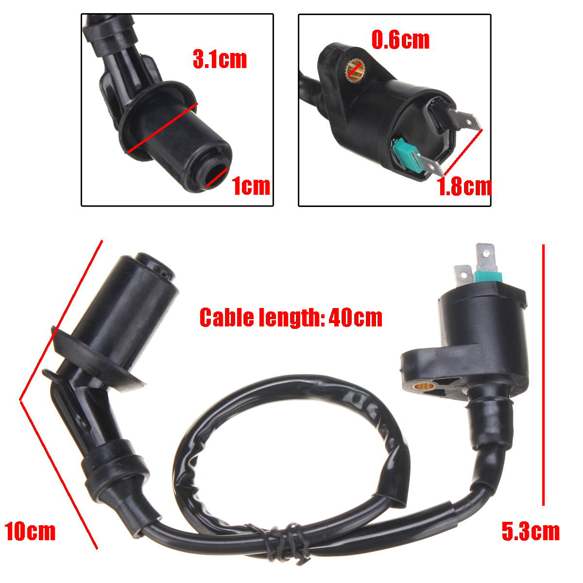 CDI Box+Ignition Coil Fit For Honda TRX 300 Fourtrax FW 1988 1989 1990 1991 1992