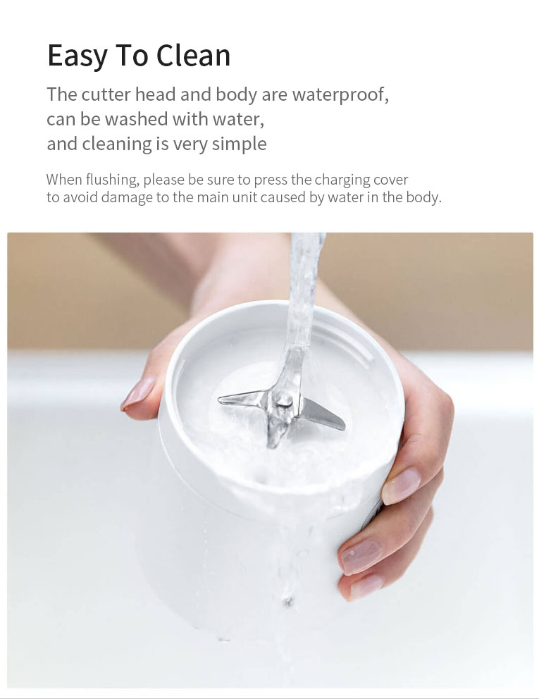 Pinlo PL-B007W2W Portable USB Electric Juicer 350ml /70W Home Fruit Electric Mixer Small Electric Juicer Squeezer From Xiaomi Youpin