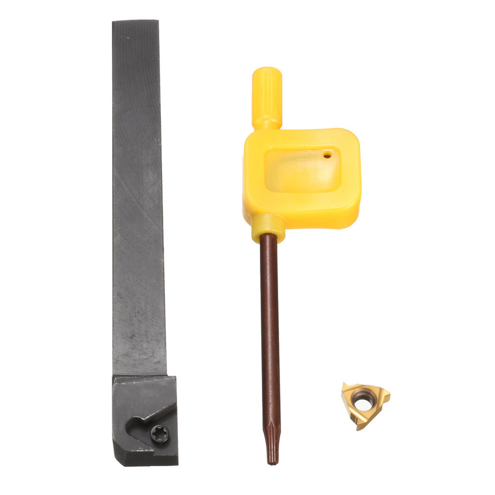 SER1010H11 Threading Turning Tool Holder with 11ER A60 Carbide Insert
