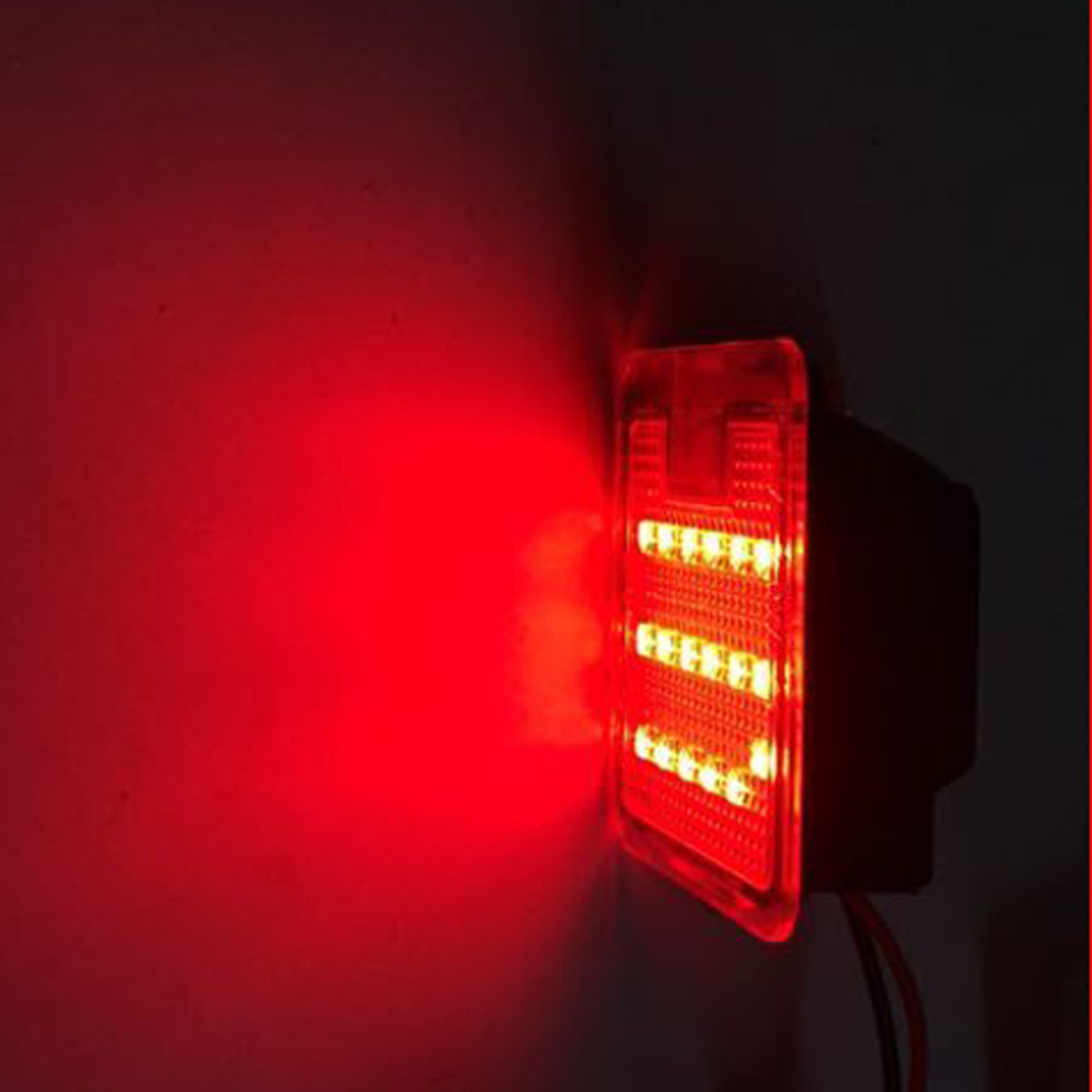 LED Onder Zijspiegel Puddle Light Red voor Ford Mondeo MK4