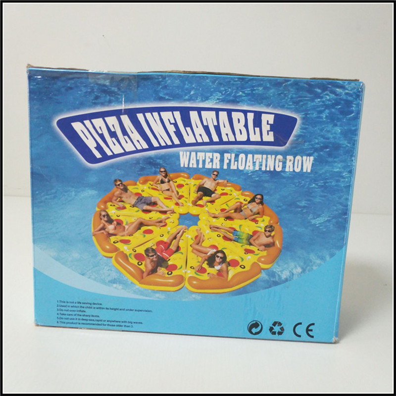 Natación Anillo Junta Adultos Flotador Flotabilidad Niños Pizza Sports Water Juguete Pvc Playa Para Fun Montar Inflable eDIEH2bW9Y
