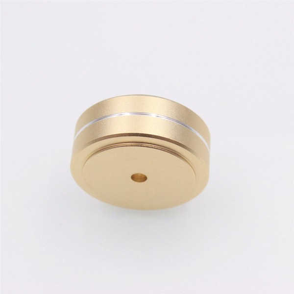 4pcs 40x15mm Isolation Speaker Stand Base Turntable Golden Feet Pad 4pcs 40x15mm Isolation Speaker Stand Base Turntable Golden Feet Pad