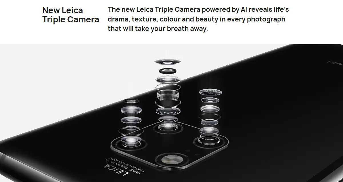 Huawei Mate 20 Pro Câmera Traseira Traseira 6,39 polegadas 6 GB RAM 128 GB ROM Kirin 980 Octa core 4G Smartphone
