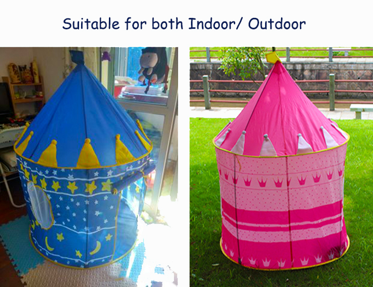 Portable kids play tent children outdoor ocean ball pool folding kobe toys castle