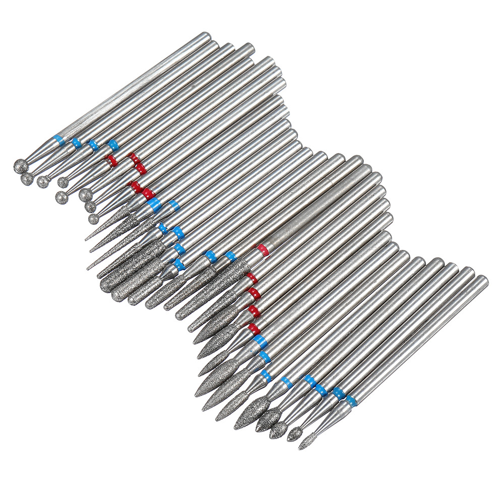 Diamond nail drill bits