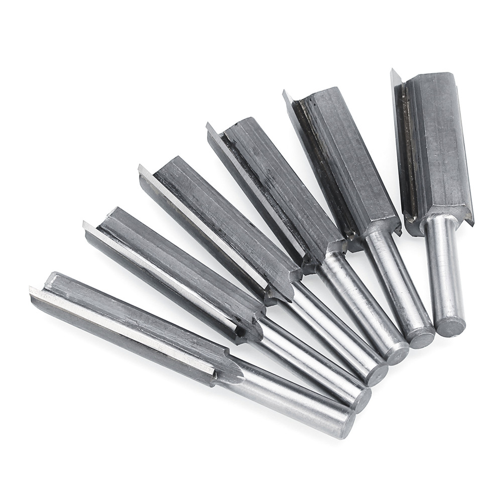 8mm Shank router bit 2-Z grooving CNC wood slotted milling cutter.
